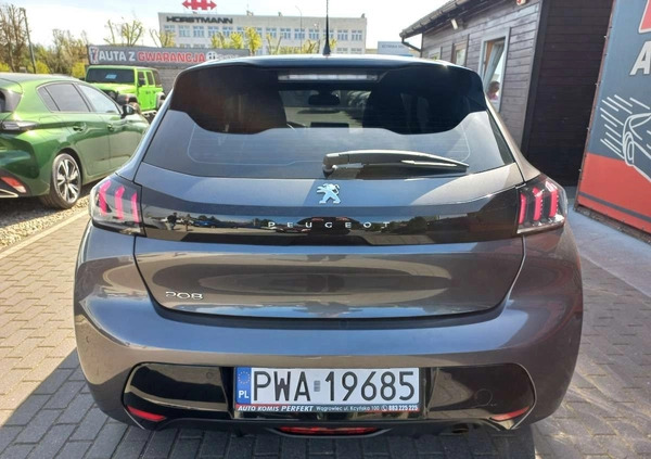 Peugeot 208 cena 66800 przebieg: 21000, rok produkcji 2020 z Chodecz małe 254